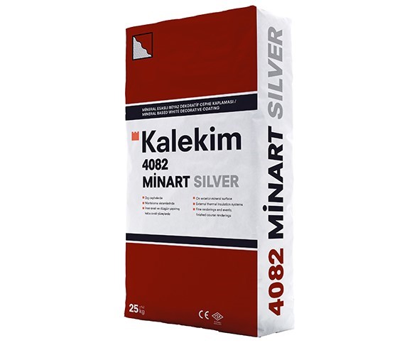 4082 MİNART SILVER 200 Декоративная фасадная штукатурка для теплоизоляционных систем