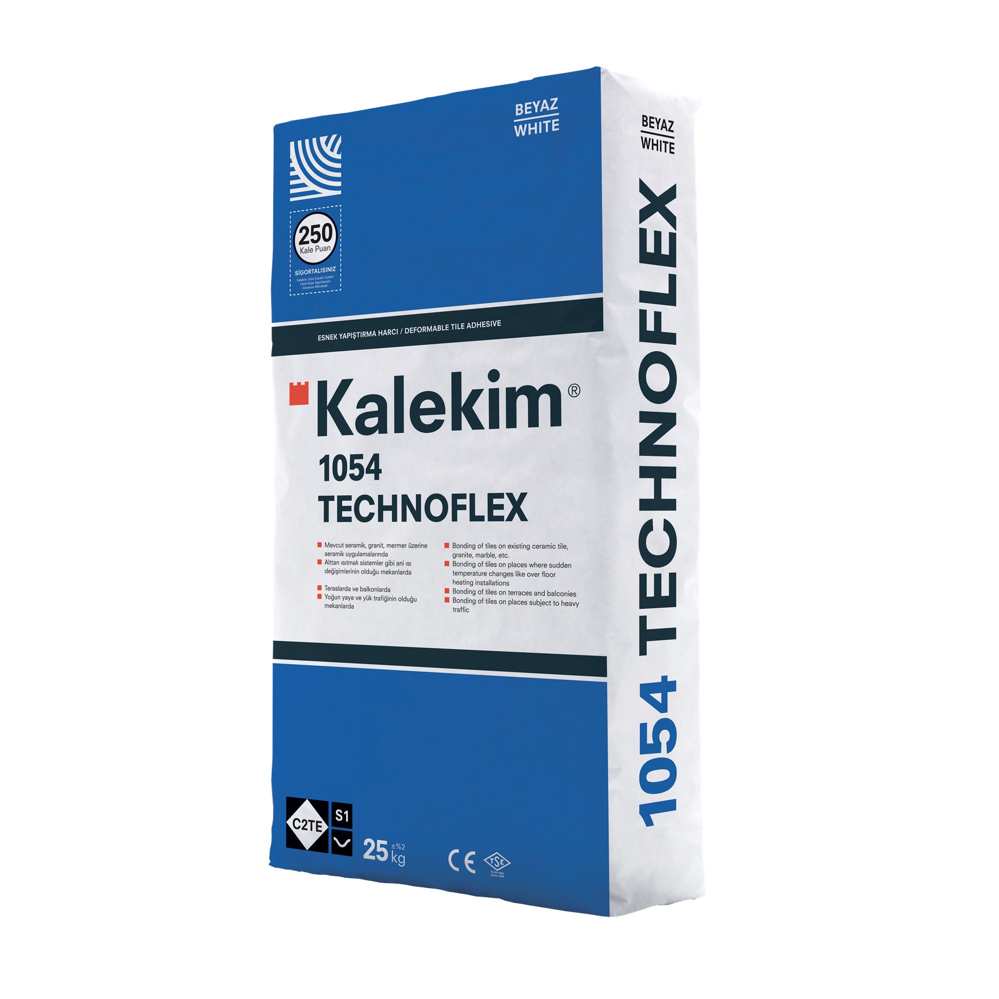 1054 TECHNOFLEX Клей плиточный эластичный усиленный для внутренних и наружных работ