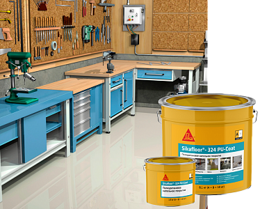 Sikafloor ® - 324 PU-Coat - Полиуретановое напольное покрытие для промышленных и коммерческих помещений
