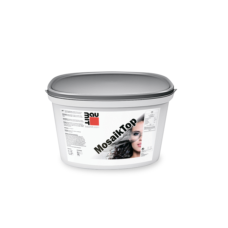 Штукатурка Baumit MosaikTop - декоративная с каменной крошкой для фасадных и внутренних работ