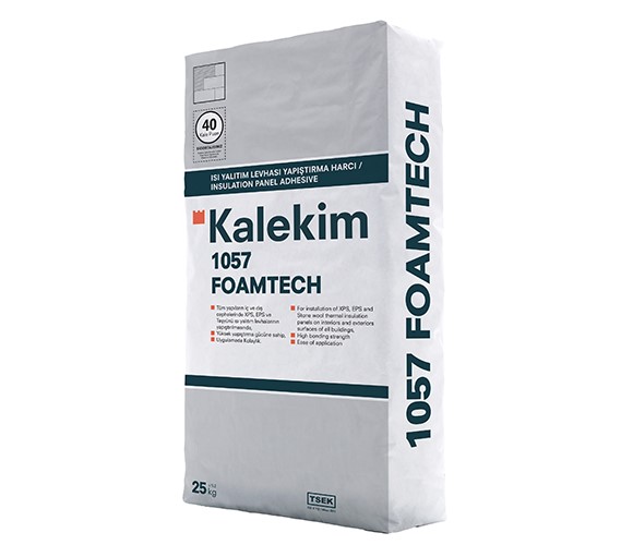 1057 FOAMTECH Клей для теплоизоляционных плит фасадный и внутренний