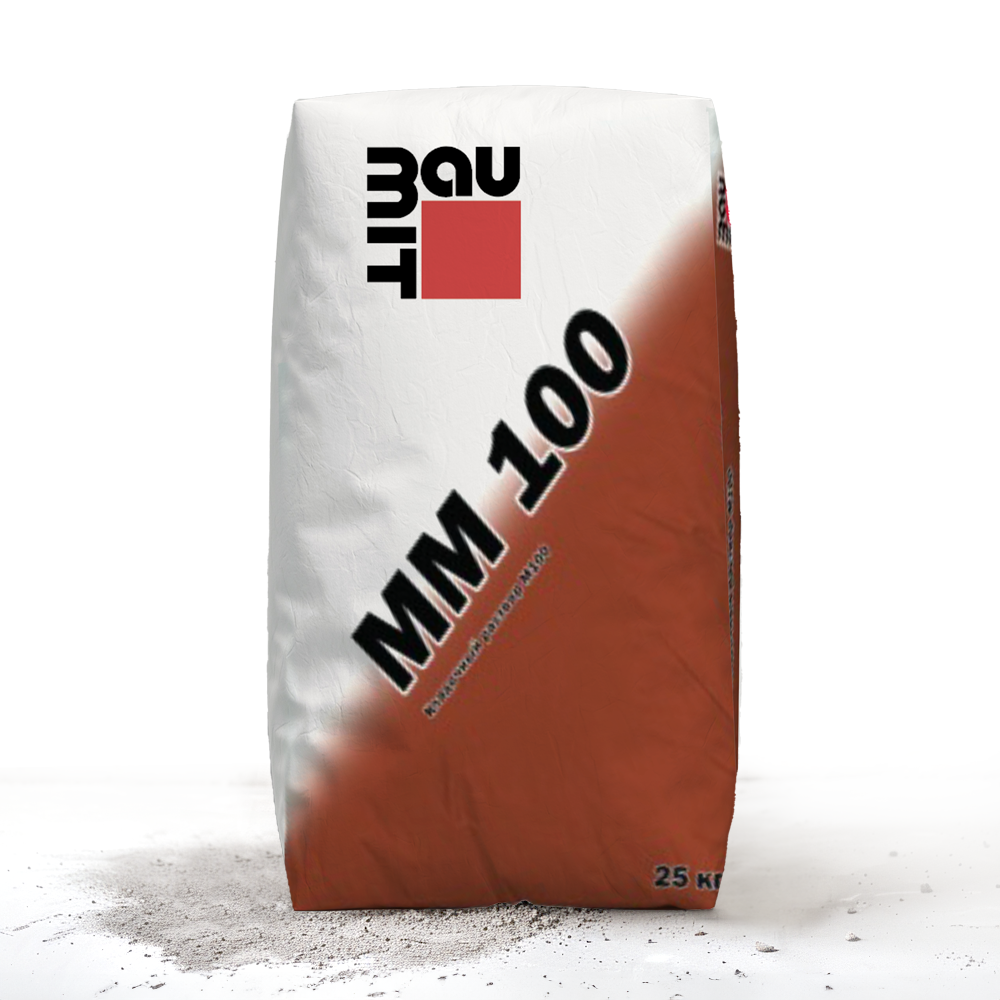 Кладочный раствор Baumit MM 100 для кирпичной кладки стен