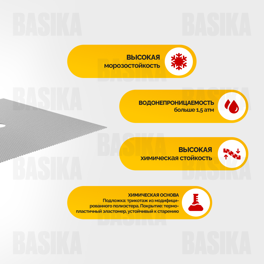 Sika ® Sealing Tape S Floor Patch - Гидроизоляционная манжета для труб и коммуникаций